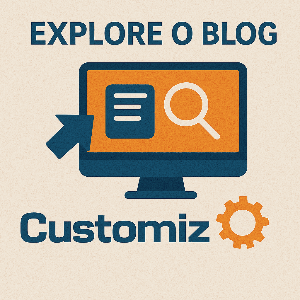Artigos e Insights no Blog Customizzei